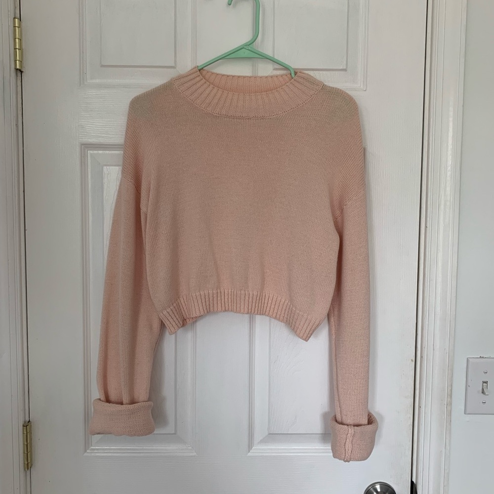 Cute crop sweater